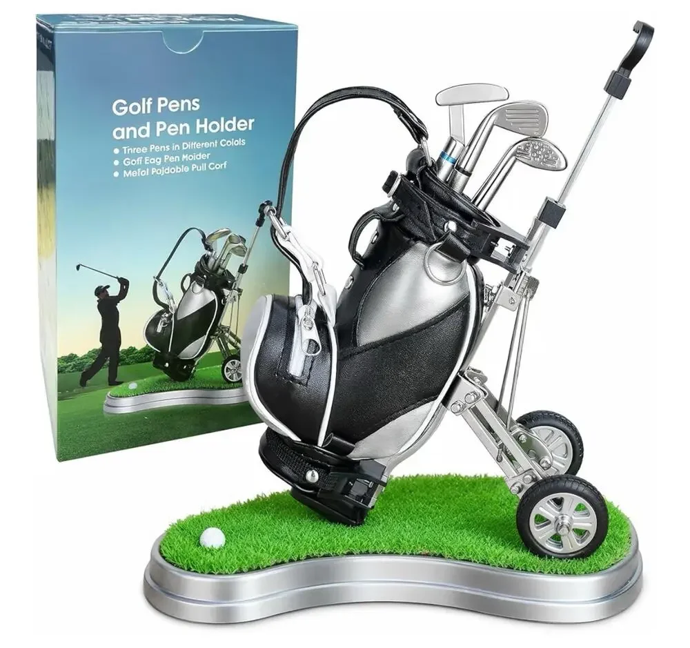 Jishi Golf Gifts for Men Pen Holder Multicolor
